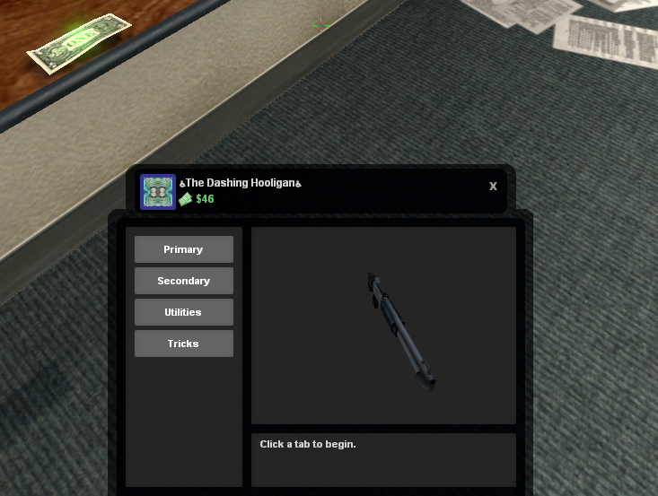 Shop system for a public game server, using SQL to store currencies and purchases, hooked into game events such as objects breaking.
